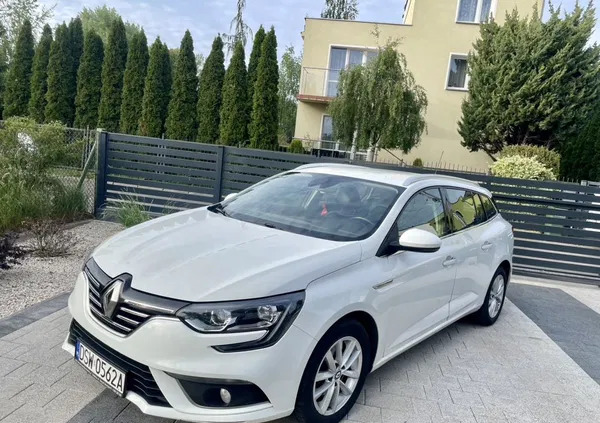 samochody osobowe Renault Megane cena 39000 przebieg: 190000, rok produkcji 2016 z Świdnica